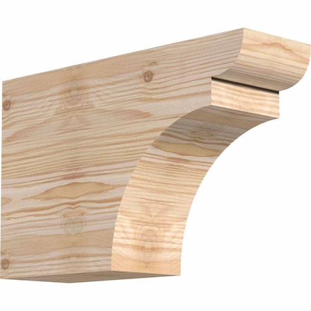 Ekena Millwork Yorktown Smooth Rafter Tail, Douglas Fir, 3 1/2"W x 8"H x 12"L RFT04X08X12YOR00SDF